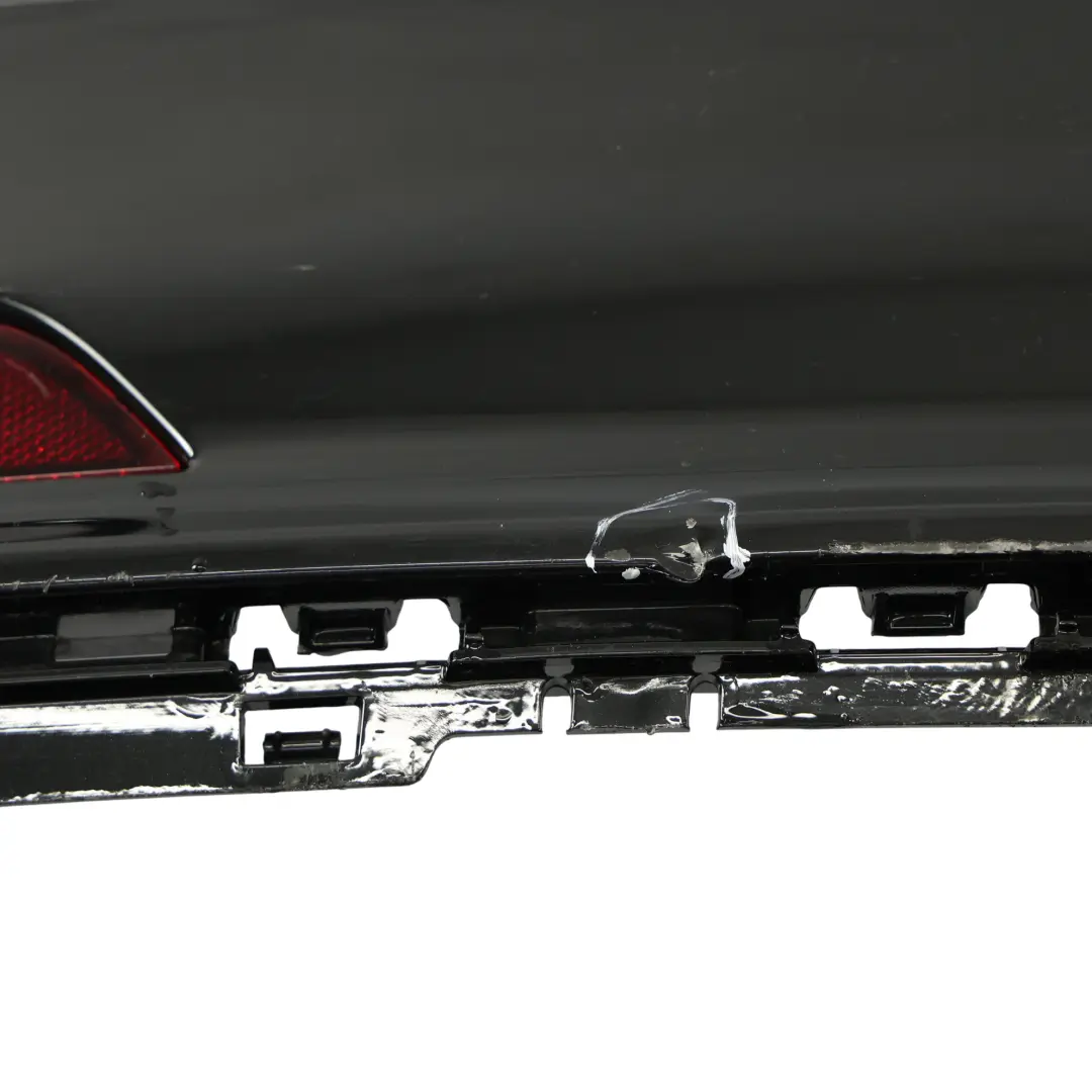 Audi A6 C8 Sedan Zderzak Tylny Osłona Mythical Black Czarny Metalik - Y9T - SKU 4K5807067G-MYB - Numer Części 4K5807067G