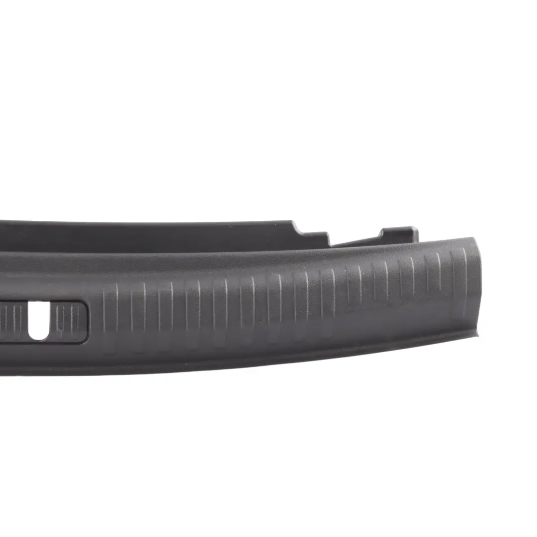 Audi A6 C8 Sedan Loading Sill Trunk Cover Edge Trim Panel Black - SKU 4K5863471A - Part number 4K5863471A