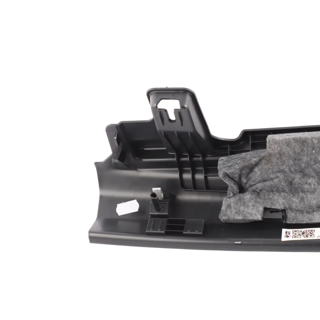 Audi A6 C8 Sedan Loading Sill Trunk Cover Edge Trim Panel Black - SKU 4K5863471A - Part number 4K5863471A