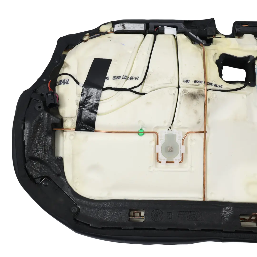 Audi A6 C8 S6 Funda Asiento Cuero Soul Negro Gris Acantilado Trasero - SKU 4K5885403AE - Número de pieza 4K5885403AE