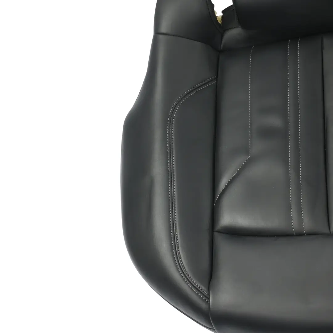 Audi A6 C8 S6 Sitzbankbezug Leder Seele Schwarz Cliff Grau Hinten - SKU 4K5885403AE - Teilenummer 4K5885403AE