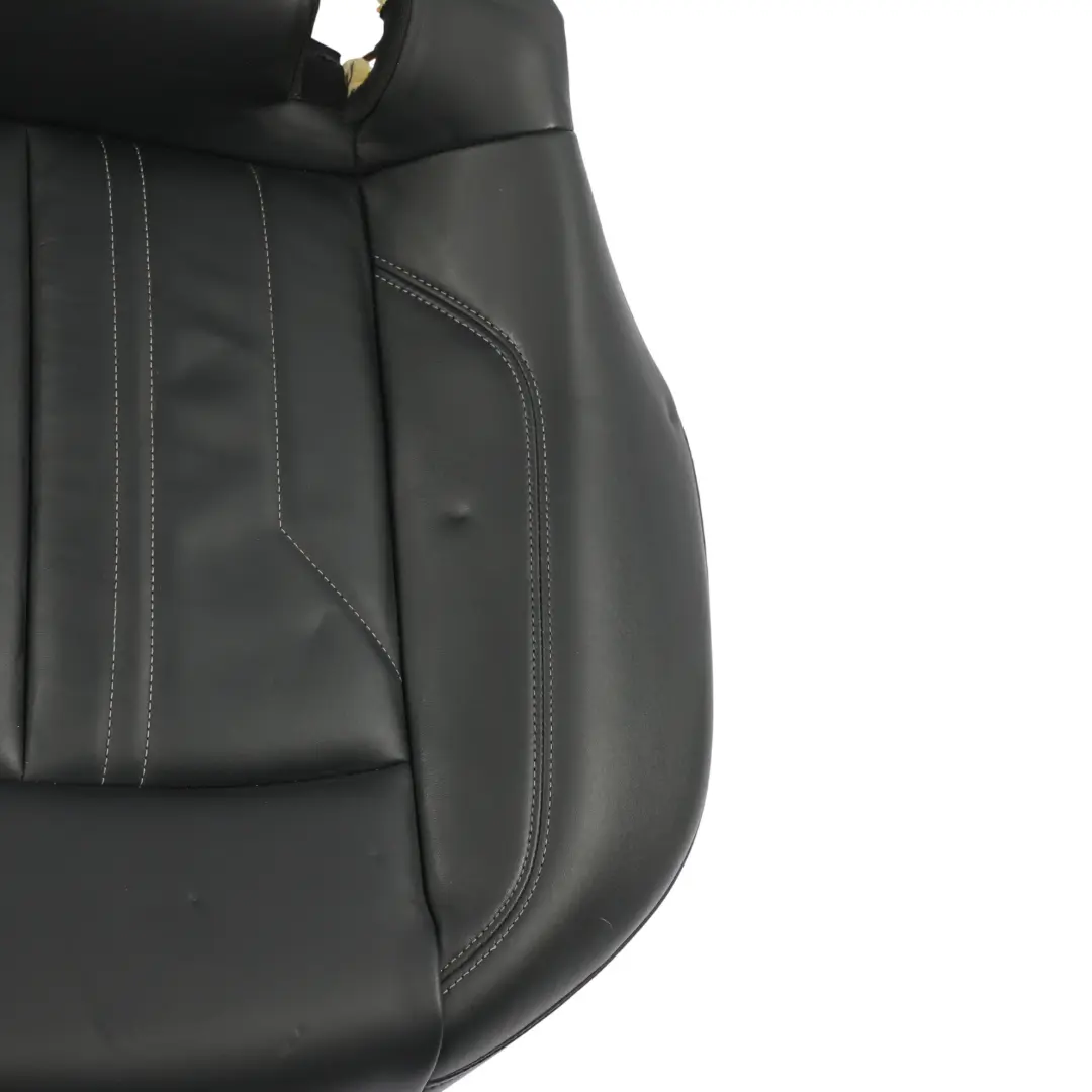 Sitzbankbezug Leder Seele Schwarz Cliff Grau Hinten für Audi A6 C8 S6 mit Teilenummer 4K5885403AE Audi A6 C8 S6 Sitzbankbezug Leder Seele Schwarz Cliff Grau Hinten - SKU 4K5885403AE - Teilenummer 4K5885403AE