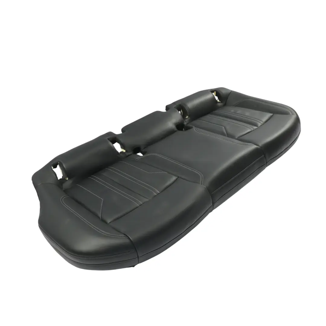 Audi A6 C8 S6 Funda Asiento Cuero Soul Negro Gris Acantilado Trasero - SKU 4K5885403AE - Número de pieza 4K5885403AE