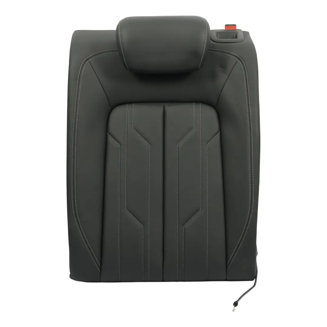 Audi A6 C8 Asiento Trasero Cubre Respaldo Izquierdo Interior Cuero Negro Gris - SKU 4K5885805F - Número de pieza 4K5885805F