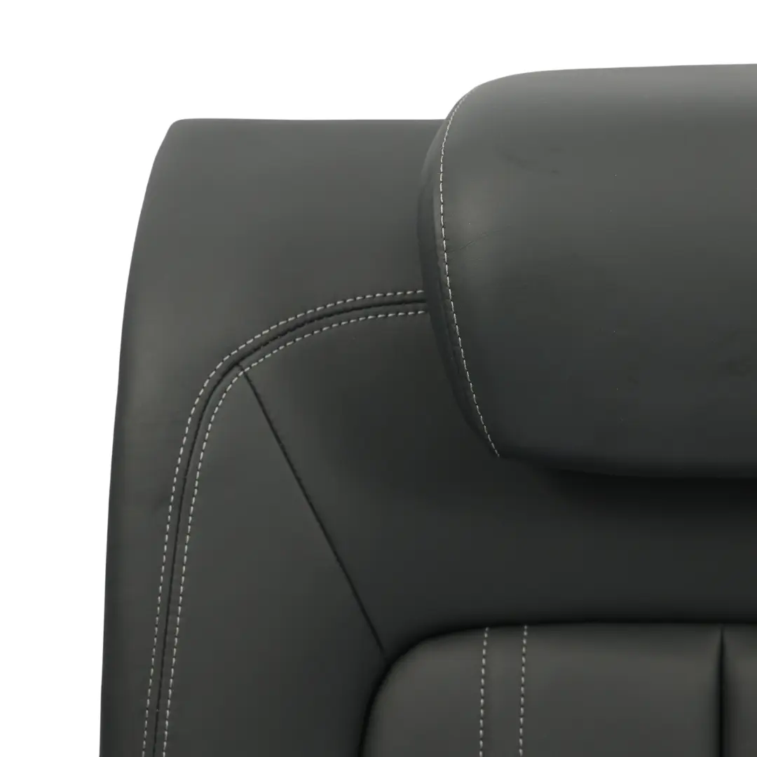 Audi A6 C8 Panneau Revêtement Dossier Siège Arrière Gauche Cuir Noir Gris - SKU 4K5885805F - Numéro de pièce 4K5885805F