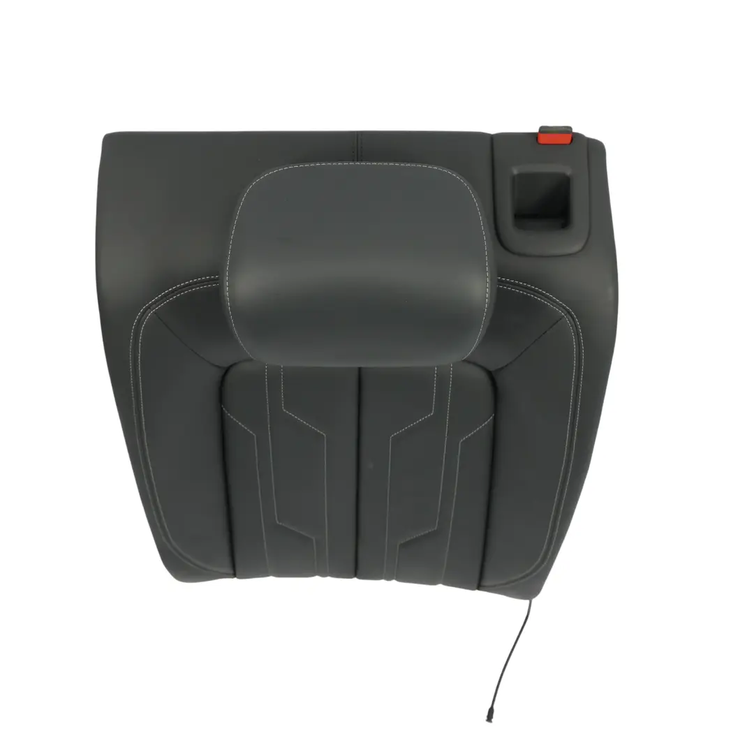 Audi A6 C8 Rear Seat Backrest Cover Panel Left N/S Interior Leather Black Grey - SKU 4K5885805F - Part number 4K5885805F