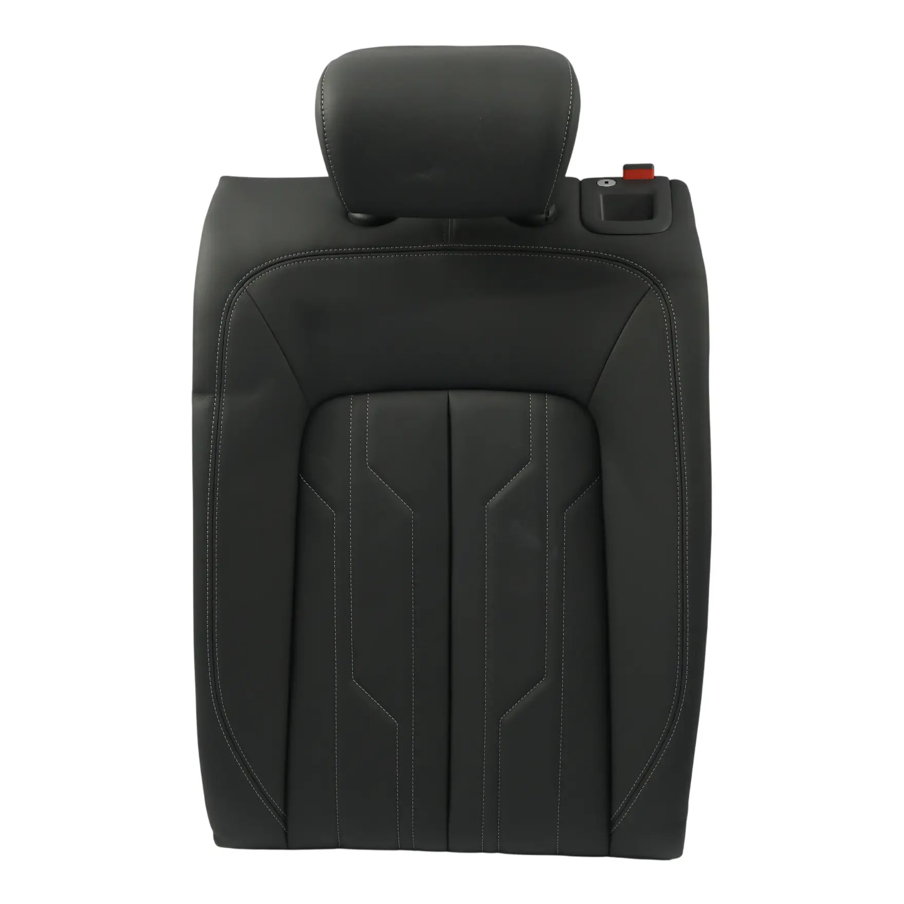 Audi A6 C8 Sedan Respaldo Asiento Trasero Izquierdo Funda Cuero Soul Negro