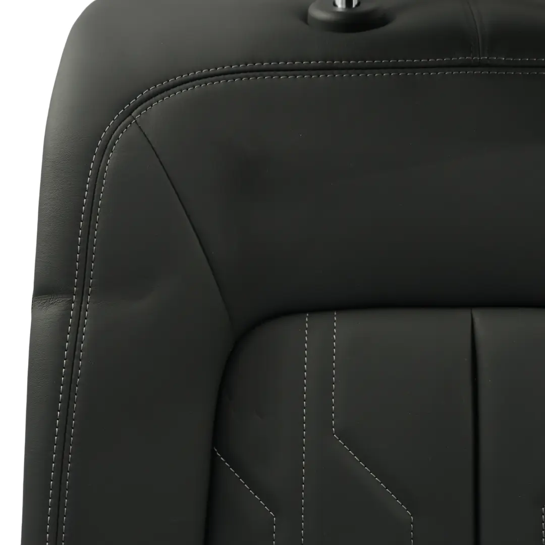 Audi A6 C8 Sedan Rear Seat Backrest Left N/S Cover Leather Soul Black - SKU 4K5885805T - Part number 4K5885805T