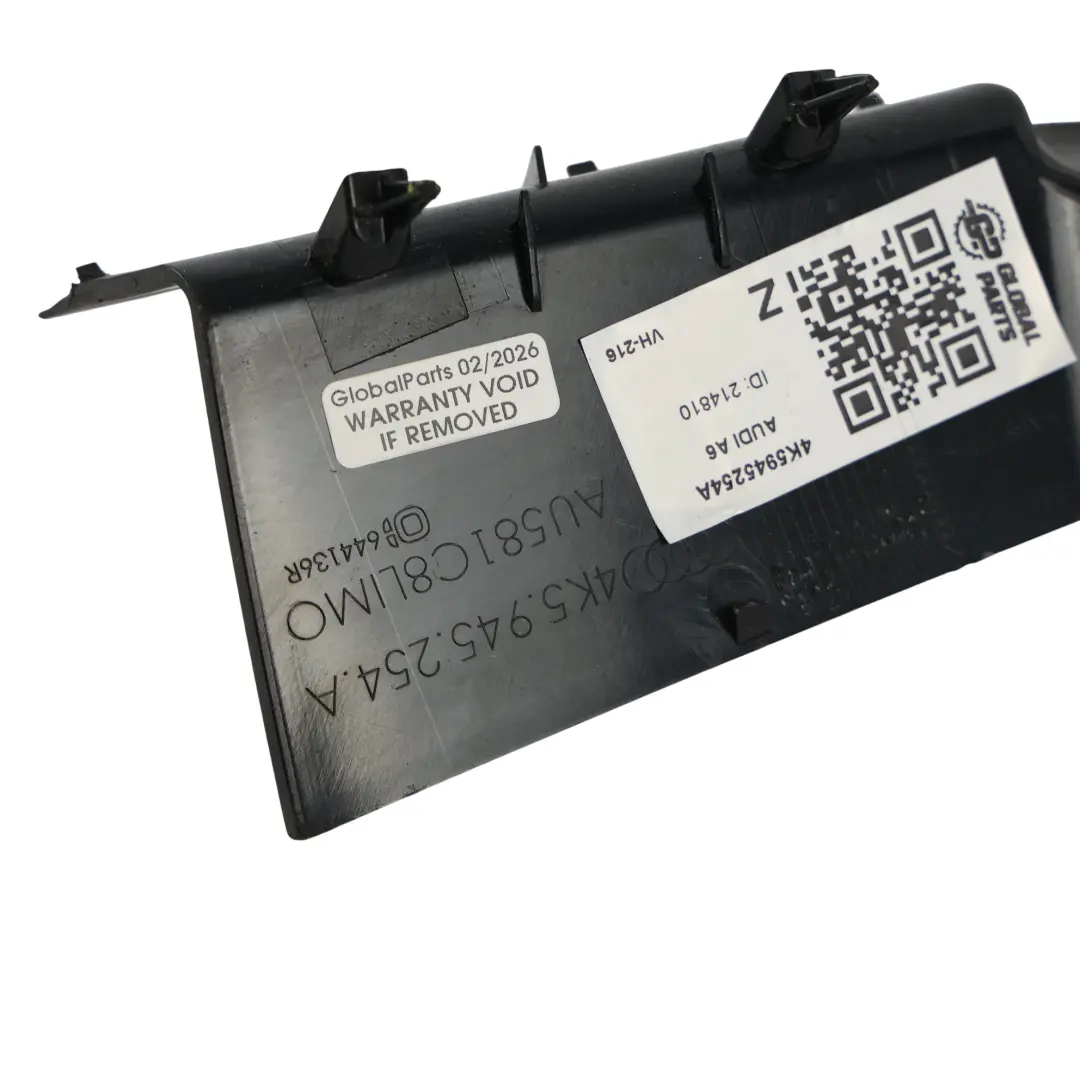Osłona Listwa Panel Lampy Prawy Tył Prawa Tylna do Audi A6 C8 o numerze 4K5945254A Audi A6 C8 Osłona Listwa Panel Lampy Prawy Tył Prawa Tylna - SKU 4K5945254A - Numer Części 4K5945254A