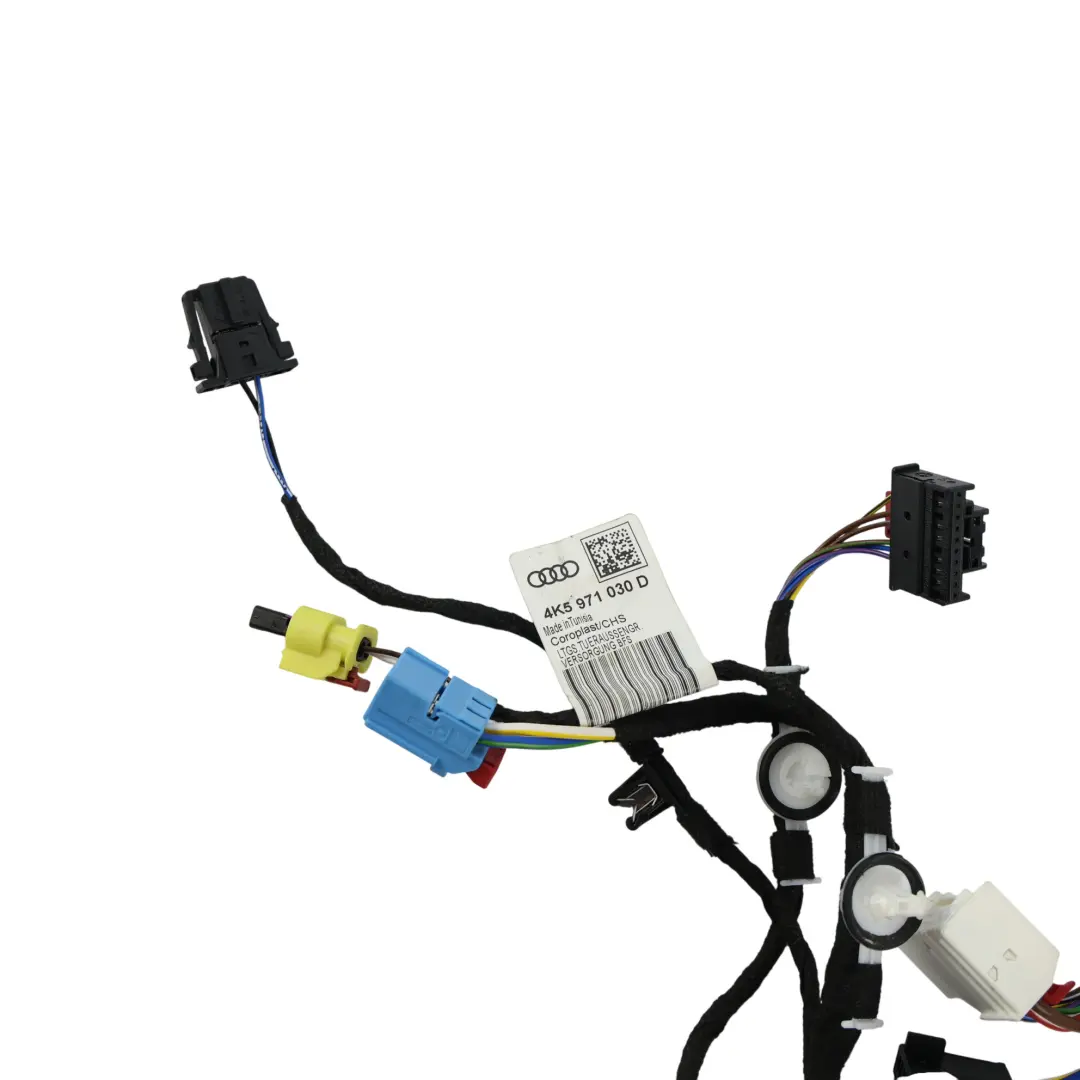 Audi A6 C8 Tür Karte Kabelbaum Kabelbaum Kabel Vorne Beifahrerseite - SKU 4K5971030D - Teilenummer 4K5971030D