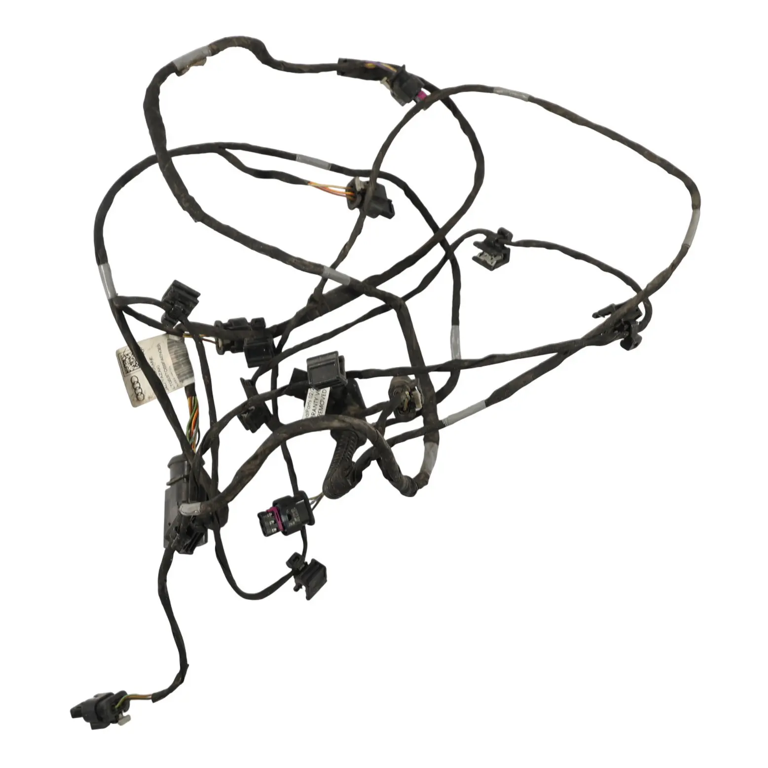 Audi A6 C8 Parachoques Trasero PDC Sensor Aparcamiento Cableado Mazo 4K5971104AP