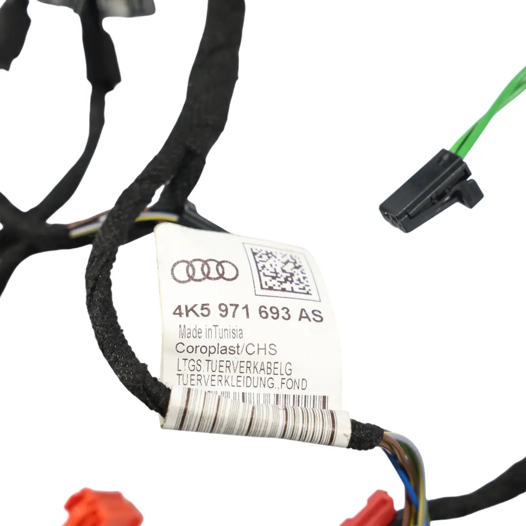 Audi A6 C8 Câblage De Garniture De Porte Arrière Gauche Droite - SKU 4K5971693AS - Numéro de pièce 4K5971693AS