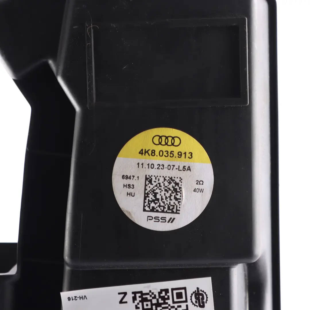 Audi A6 C8 Subwoofer Loudspeaker Speaker Rear Right O/S - SKU 4K8035913 - Part number 4K8035913