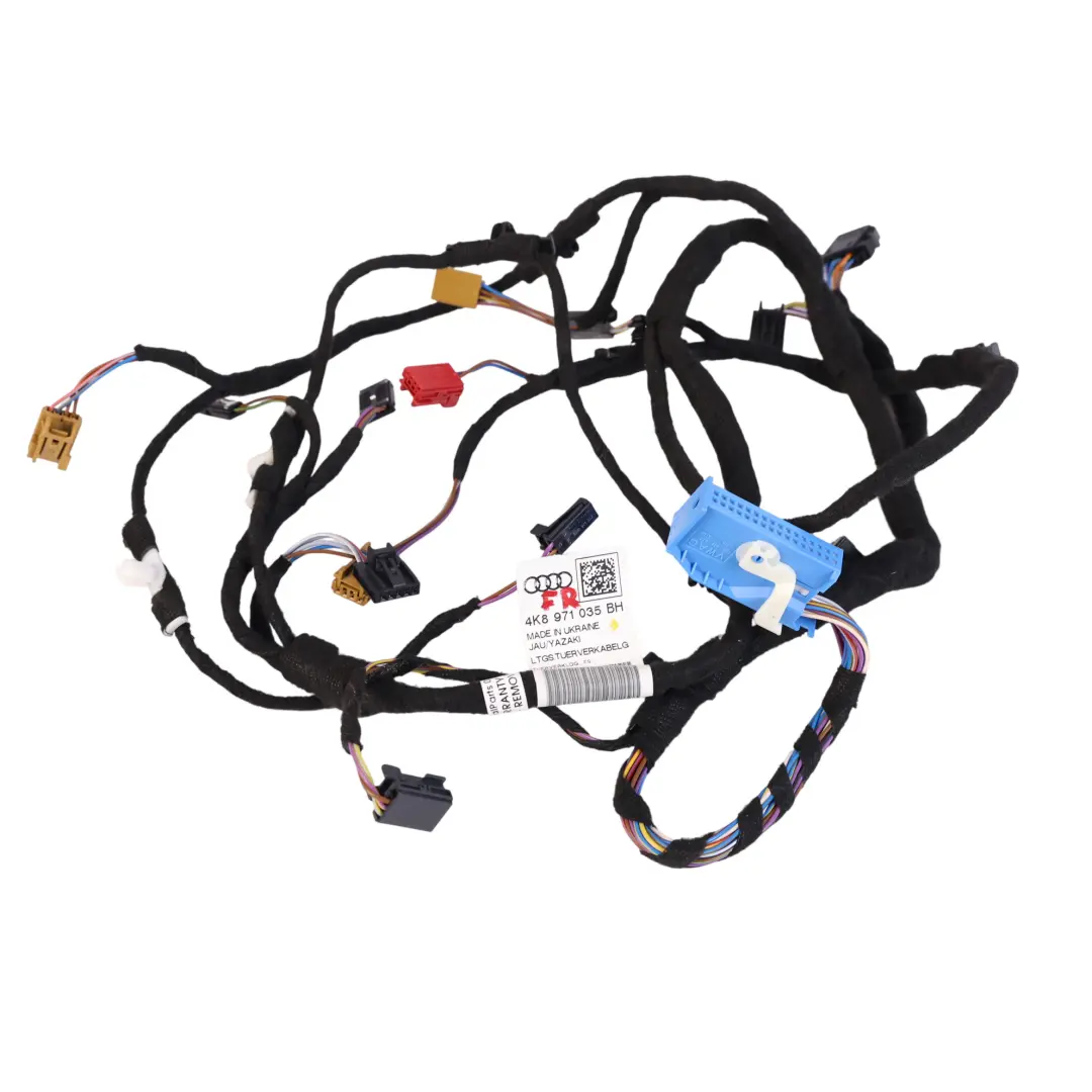 Audi A6 C8 Puerta Mazo Cables Cable Loom Delantero Lado Conductor - SKU 4K8971035BH - Número de pieza 4K8971035BH