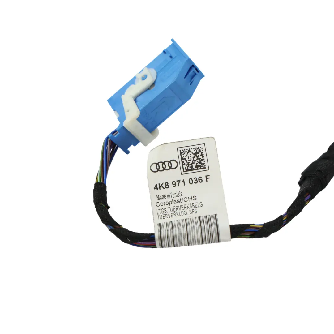 Cableado Panel Puerta Del Delantero Izquierdo para Audi A6 C8 con número de pieza 4K8971036F Audi A6 C8 Cableado Panel Puerta Del Delantero Izquierdo - SKU 4K8971036F - Número de pieza 4K8971036F