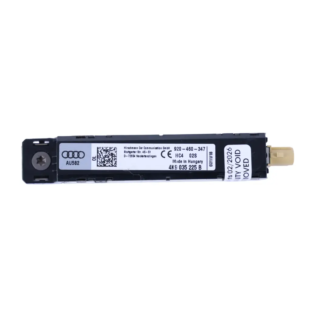 Audi A6 C8 Amplificateur D'Antenne AMP - SKU 4K9035225B - Numéro de pièce 4K9035225B