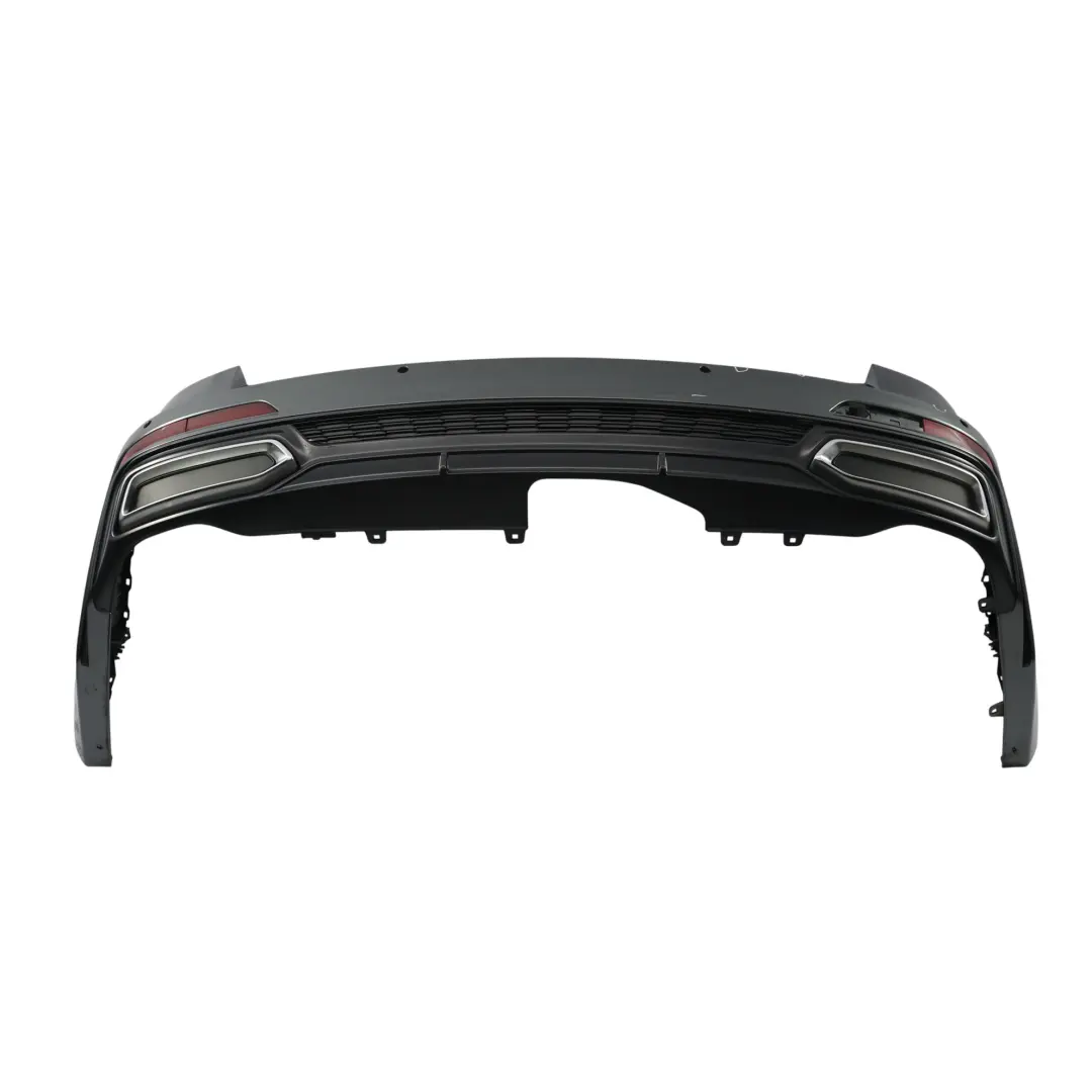 Audi A6 C8 Avant Rear Bumper Cover S-Line Daytona Grey Pearl Effect - Z7S - SKU 4K9807067E-DGR - Part number 4K9807067E