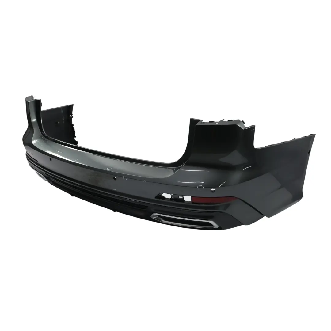 Bumper Cover S-Line Daytona Grey Pearl Effect - Z7S to Audi A6 C8 Avant Rear with Part number 4K9807067E Audi A6 C8 Avant Rear Bumper Cover S-Line Daytona Grey Pearl Effect - Z7S - SKU 4K9807067E-DGR - Part number 4K9807067E