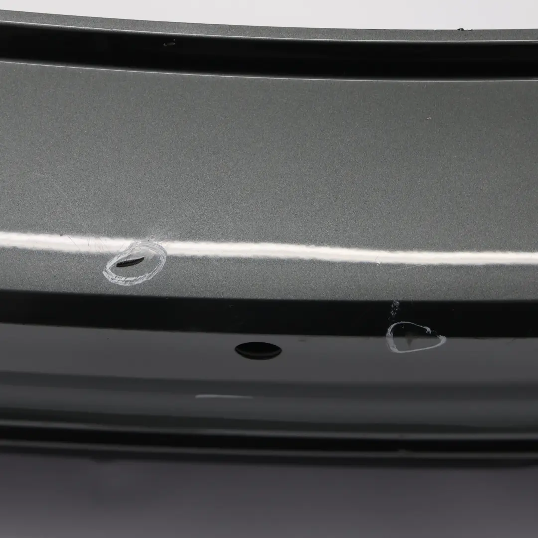 Audi A6 C8 Avant Rear Bumper Cover S-Line Daytona Grey Pearl Effect - Z7S - SKU 4K9807067E-DGR - Part number 4K9807067E