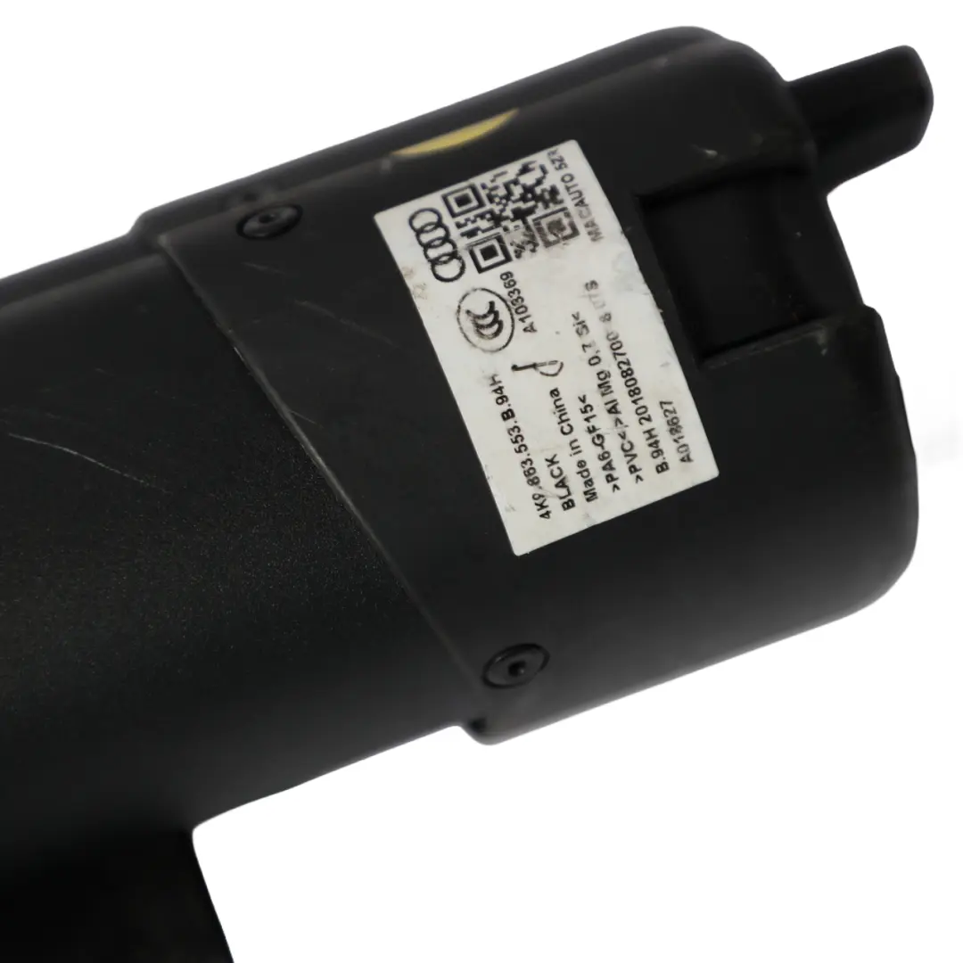 Roller Luggage Cover Parcel Shelf Black to Audi A6 C8 Rear Tailgate with Part number 4K9863553B Audi A6 C8 Rear Tailgate Roller Luggage Cover Parcel Shelf Black - SKU 4K9863553B - Part number 4K9863553B