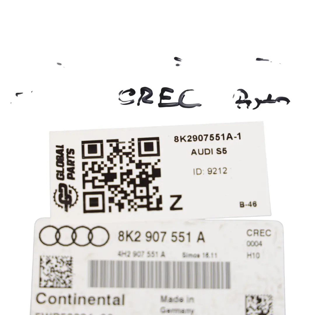 Front Camera Driver Assistance Control Unit Module zFAS 4KE907107AR to Audi A6 C8 with Part number 4KE907107AC Audi A6 C8 Front Camera Driver Assistance Control Unit Module zFAS 4KE907107AR - SKU 4KE907107AC - Part number 4KE907107AC