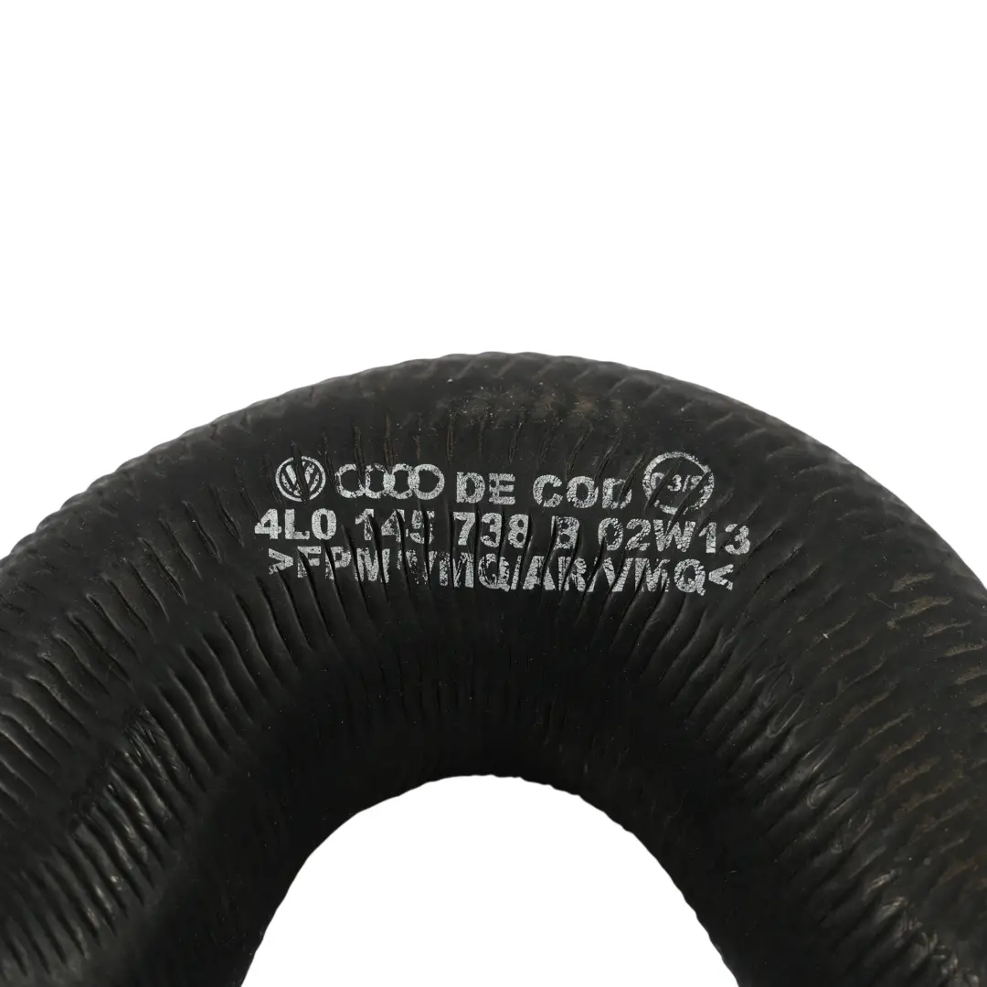 Audi Q7 4L 3.0 TDI Engine Coolant Water Pipe Hose Line - SKU 4L0145738B - Part number 4L0145738B