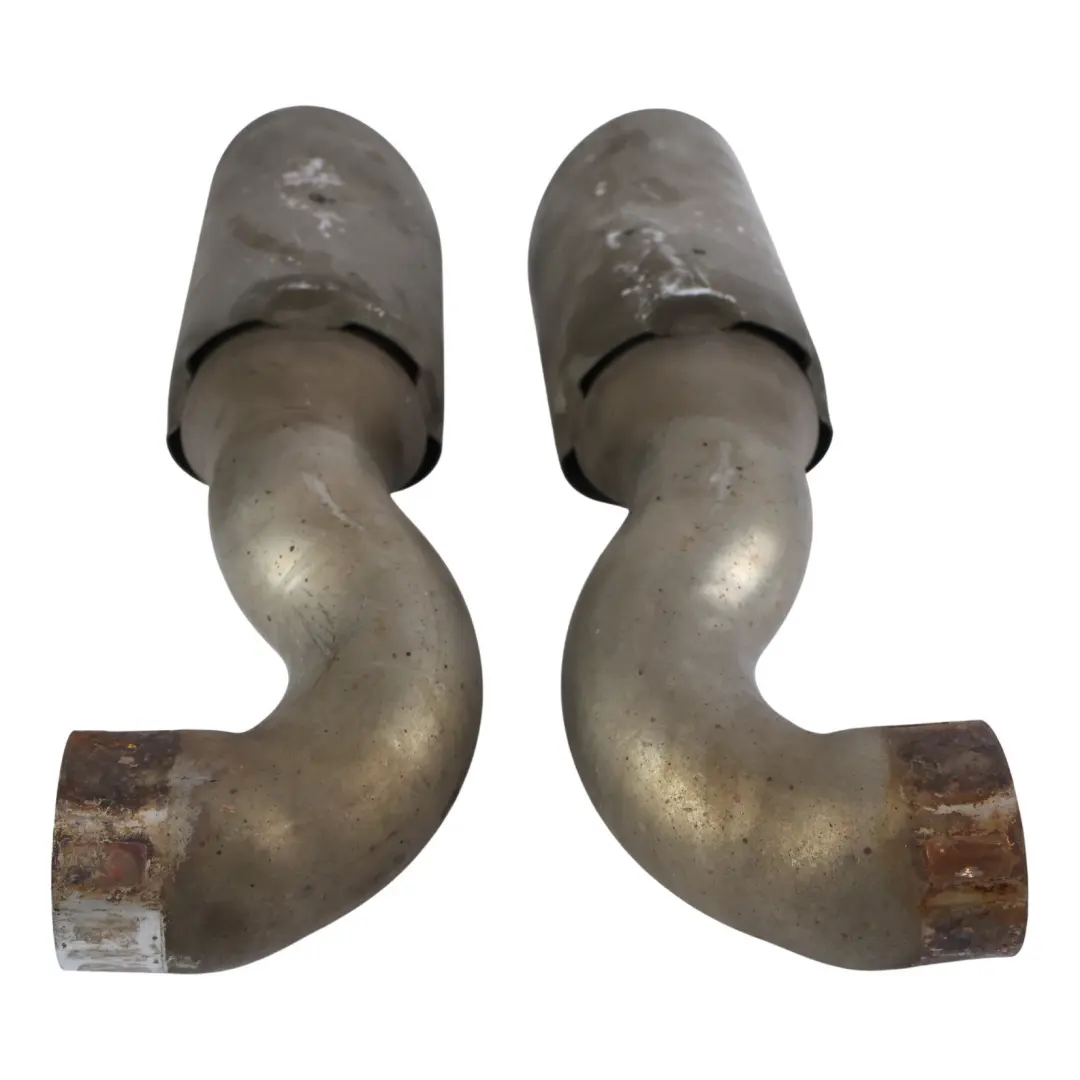 Exhaust Tail Pipes End Tips Tubes Left Right N/O/S Set x2 to Audi Q7 4L 3.0 TDI with Part number 4L0253682AE Audi Q7 4L 3.0 TDI Exhaust Tail Pipes End Tips Tubes Left Right N/O/S Set x2 - SKU 4L0253682AE - Part number 4L0253682AE