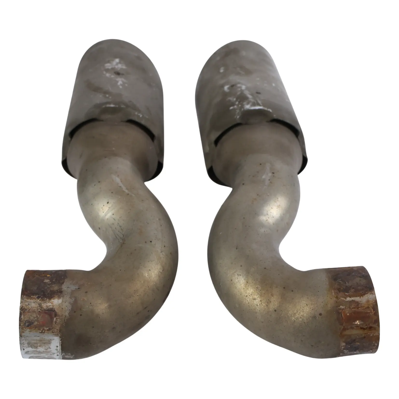 Audi Q7 4L 3.0 TDI Exhaust Tail Pipes End Tips Tubes Left Right N/O/S Set x2