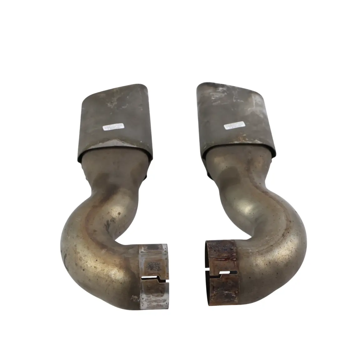 Audi Q7 4L 3.0 TDI Exhaust Tail Pipes End Tips Tubes Left Right N/O/S Set x2 - SKU 4L0253682AE - Part number 4L0253682AE