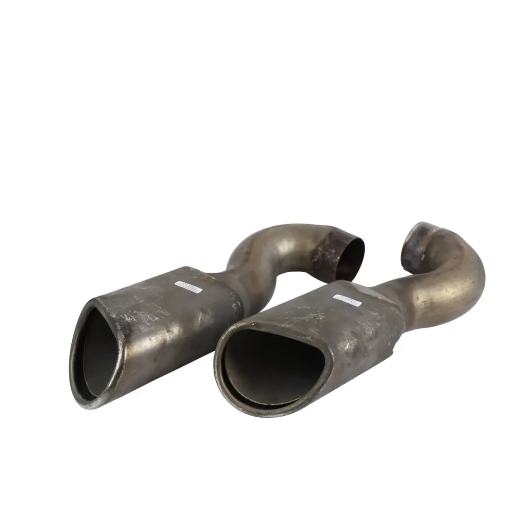 Exhaust Tail Pipes End Tips Tubes Left Right N/O/S Set x2 to Audi Q7 4L 3.0 TDI with Part number 4L0253682AE Audi Q7 4L 3.0 TDI Exhaust Tail Pipes End Tips Tubes Left Right N/O/S Set x2 - SKU 4L0253682AE - Part number 4L0253682AE