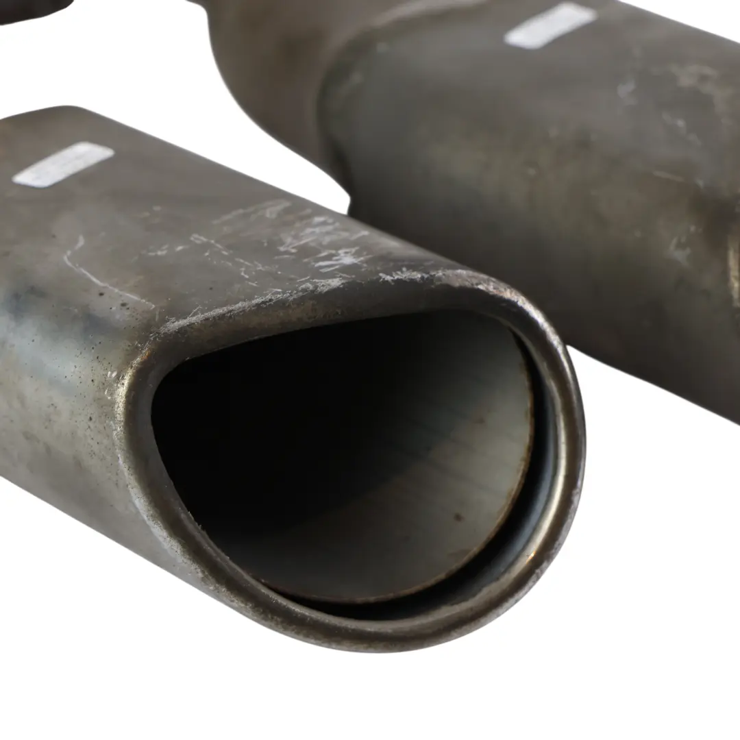 Exhaust Tail Pipes End Tips Tubes Left Right N/O/S Set x2 to Audi Q7 4L 3.0 TDI with Part number 4L0253682AE Audi Q7 4L 3.0 TDI Exhaust Tail Pipes End Tips Tubes Left Right N/O/S Set x2 - SKU 4L0253682AE - Part number 4L0253682AE