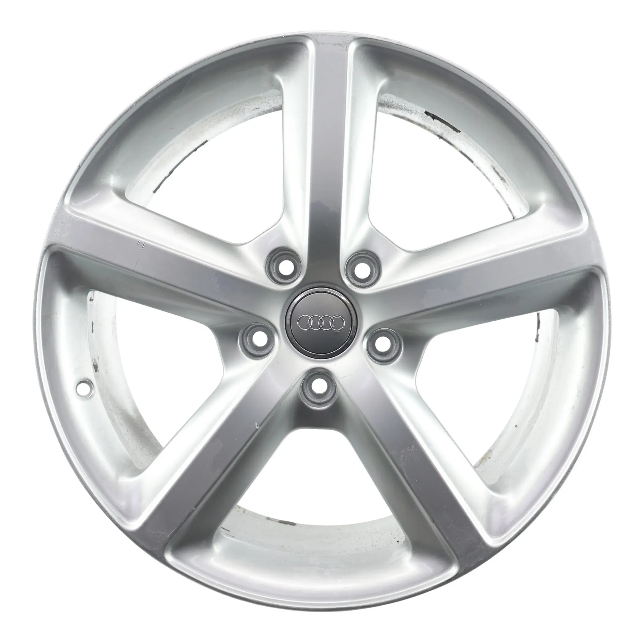 Audi Q7 4L Silver Wheel Alloy Rim 20" 9J ET:60 Star Spoke 4L0601025H