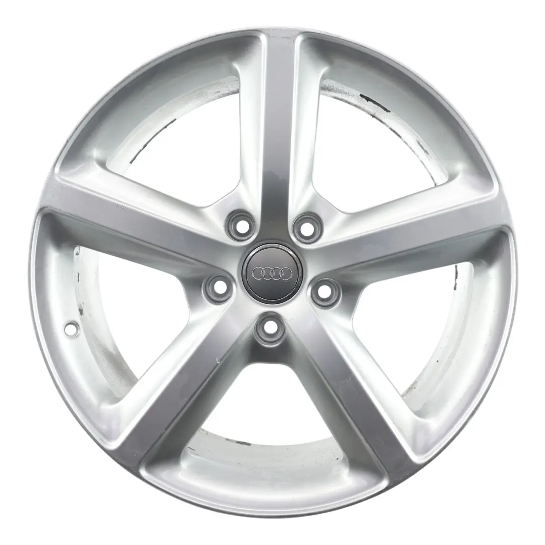 Alloy Rim 20" 9J ET:60 Star Spoke to Audi Q7 4L Silver Wheel with Part number 4L0601025H Audi Q7 4L Silver Wheel Alloy Rim 20" 9J ET:60 Star Spoke - SKU 4L0601025H-7 - Part number 4L0601025H