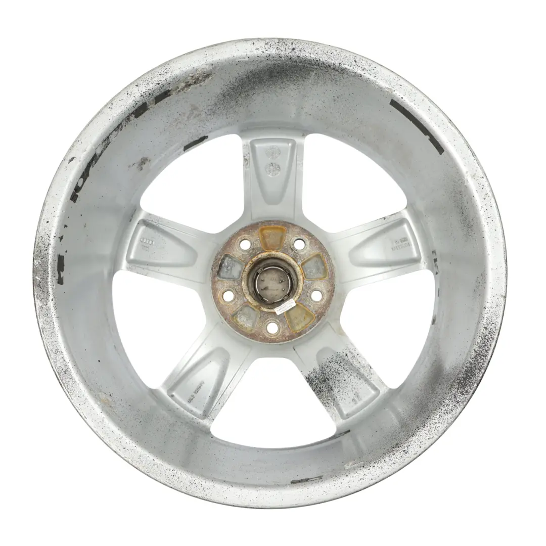 Audi Q7 4L Silver Wheel Alloy Rim 20" 9J ET:60 Star Spoke - SKU 4L0601025H-7 - Part number 4L0601025H
