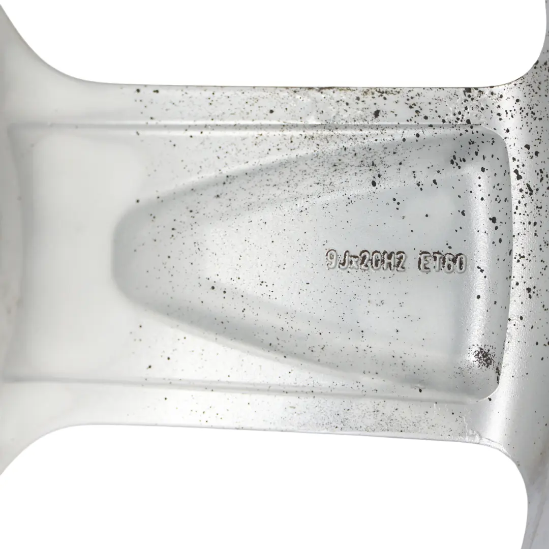 Alloy Rim 20" 9J ET:60 Star Spoke to Audi Q7 4L Silver Wheel with Part number 4L0601025H Audi Q7 4L Silver Wheel Alloy Rim 20" 9J ET:60 Star Spoke - SKU 4L0601025H-7 - Part number 4L0601025H