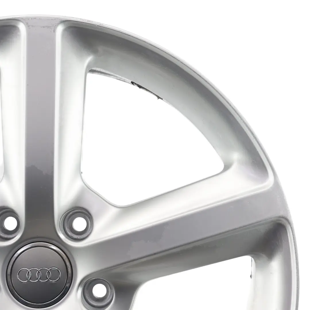 Audi Q7 4L Silver Wheel Alloy Rim 20" 9J ET:60 Star Spoke - SKU 4L0601025H-7 - Part number 4L0601025H