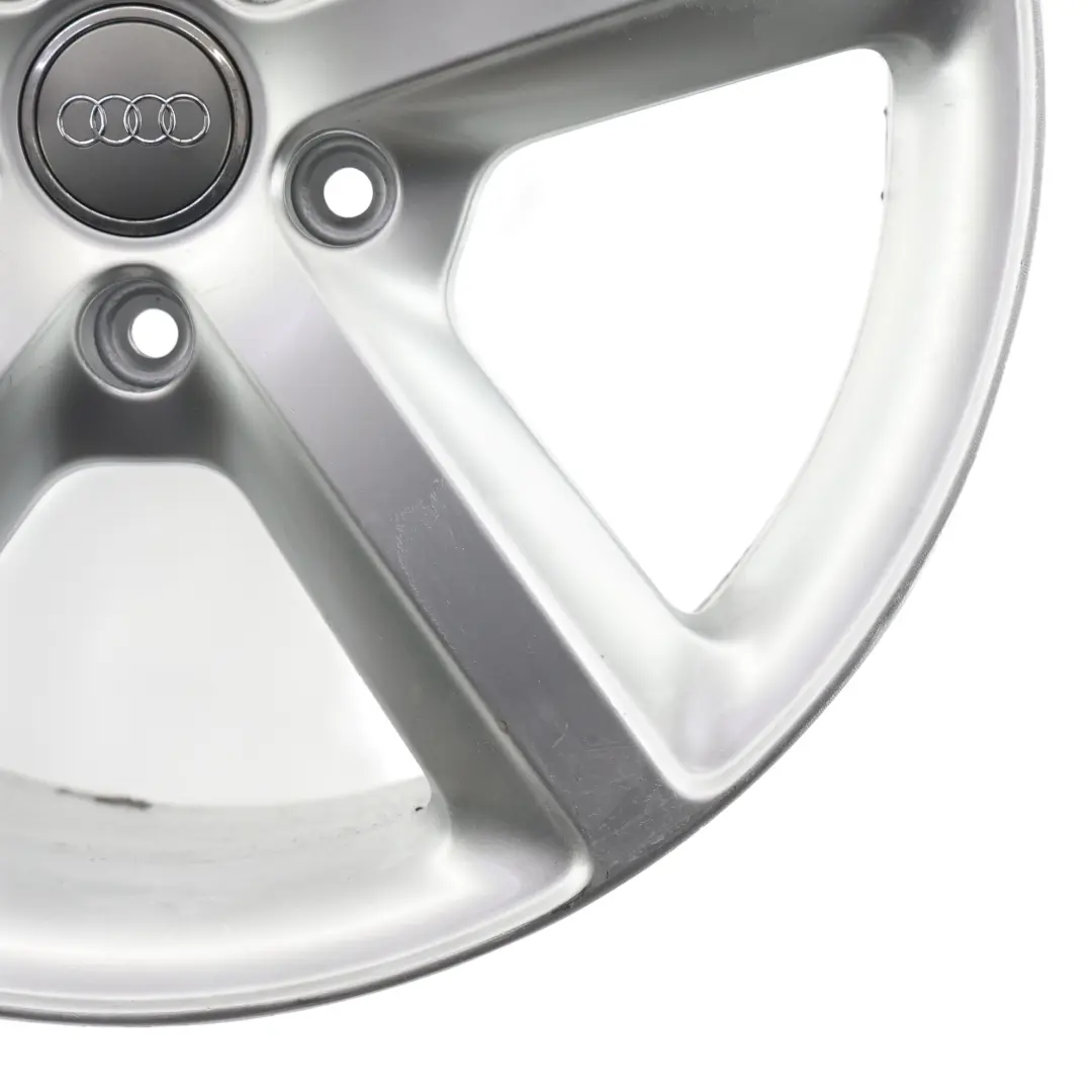 Audi Q7 4L Silver Wheel Alloy Rim 20" 9J ET:60 Star Spoke - SKU 4L0601025H-7 - Part number 4L0601025H