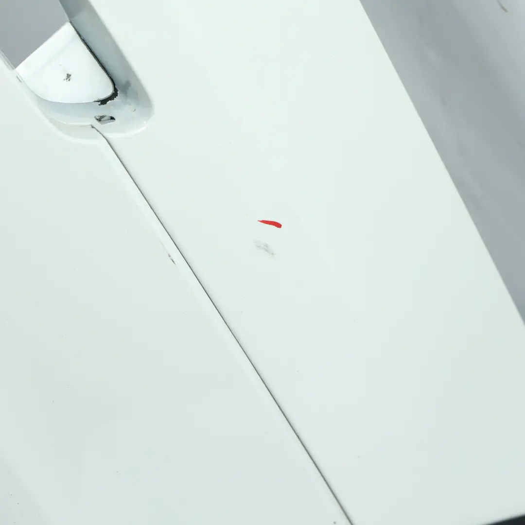 Audi Q7 4L Rear Bumper Trim Panel Covering Glacier White Pearl - S9R - SKU 4L0807303D-MGW - Part number 4L0807303D