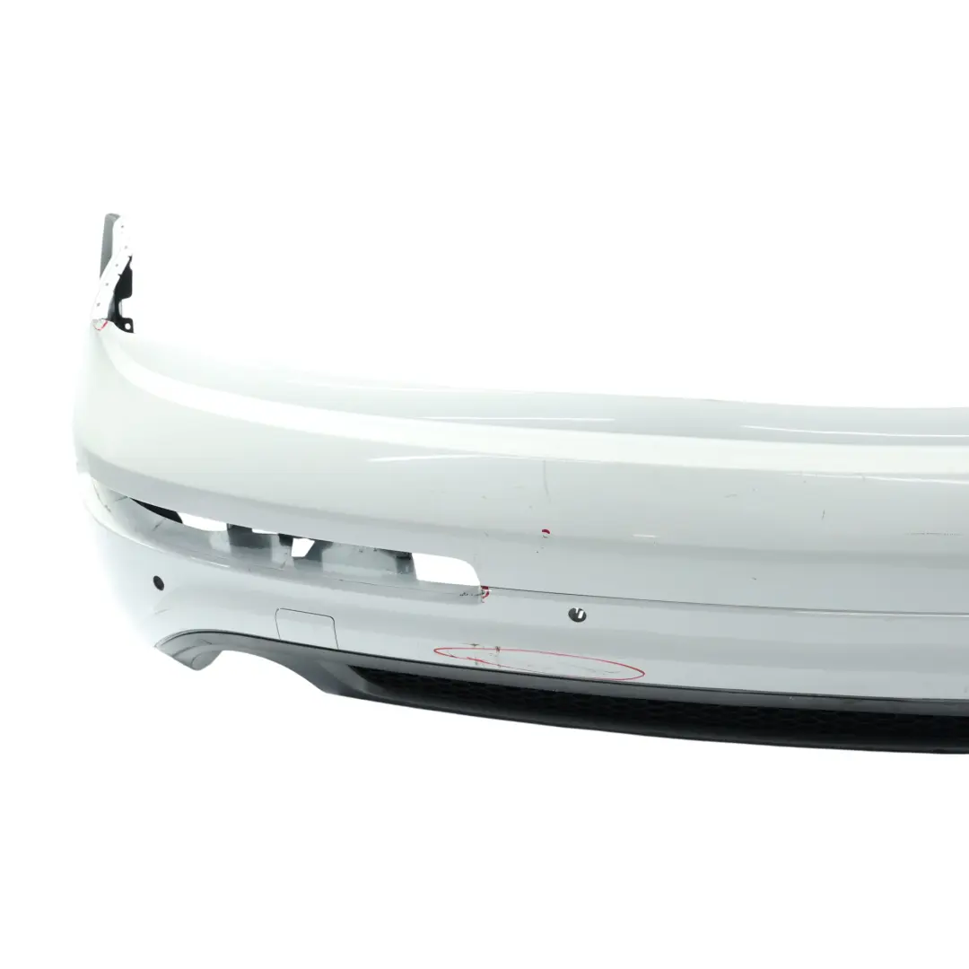 Zderzak Tylny Glacier White Pearl Biały - S9R do Audi Q7 4L o numerze 4L0807303D Audi Q7 4L Zderzak Tylny Glacier White Pearl Biały - S9R - SKU 4L0807303D-MGW - Numer Części 4L0807303D