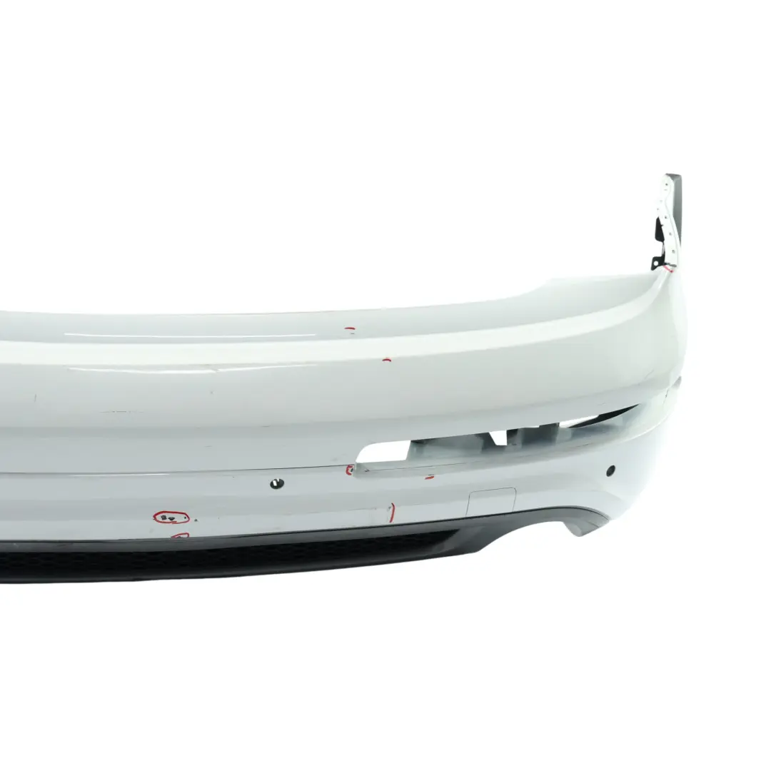 Zderzak Tylny Glacier White Pearl Biały - S9R do Audi Q7 4L o numerze 4L0807303D Audi Q7 4L Zderzak Tylny Glacier White Pearl Biały - S9R - SKU 4L0807303D-MGW - Numer Części 4L0807303D