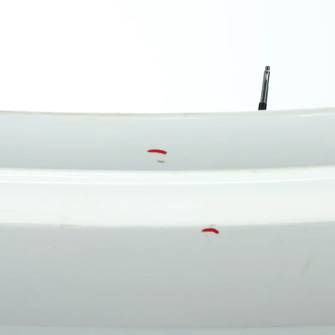 Bumper Trim Panel Covering Glacier White Pearl - S9R to Audi Q7 4L Rear with Part number 4L0807303D Audi Q7 4L Rear Bumper Trim Panel Covering Glacier White Pearl - S9R - SKU 4L0807303D-MGW - Part number 4L0807303D