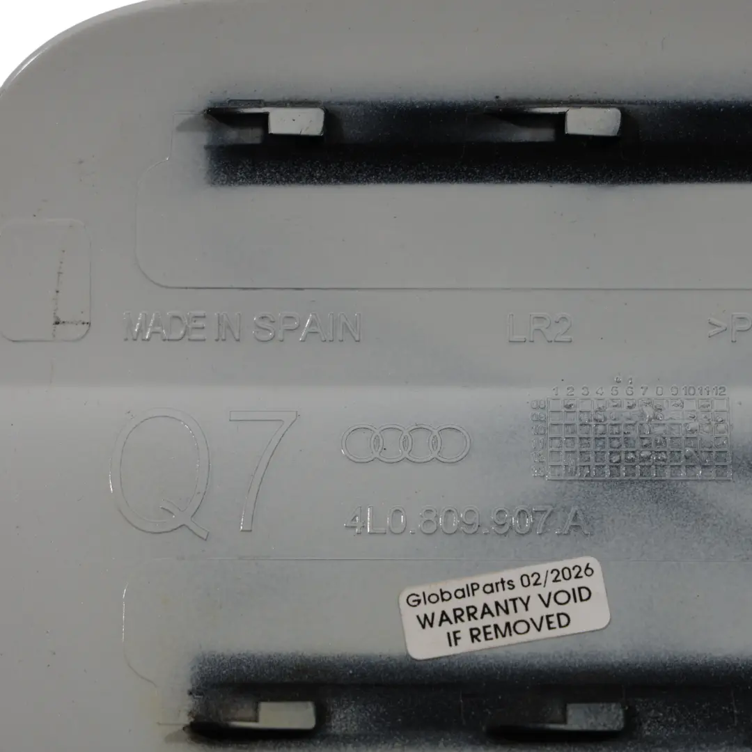 Audi Q7 S LINE Tapa Depósito Combustible Blanco Glaciar Perlado - S9R - SKU 4L0809907A-MGW - Número de pieza 4L0809907A