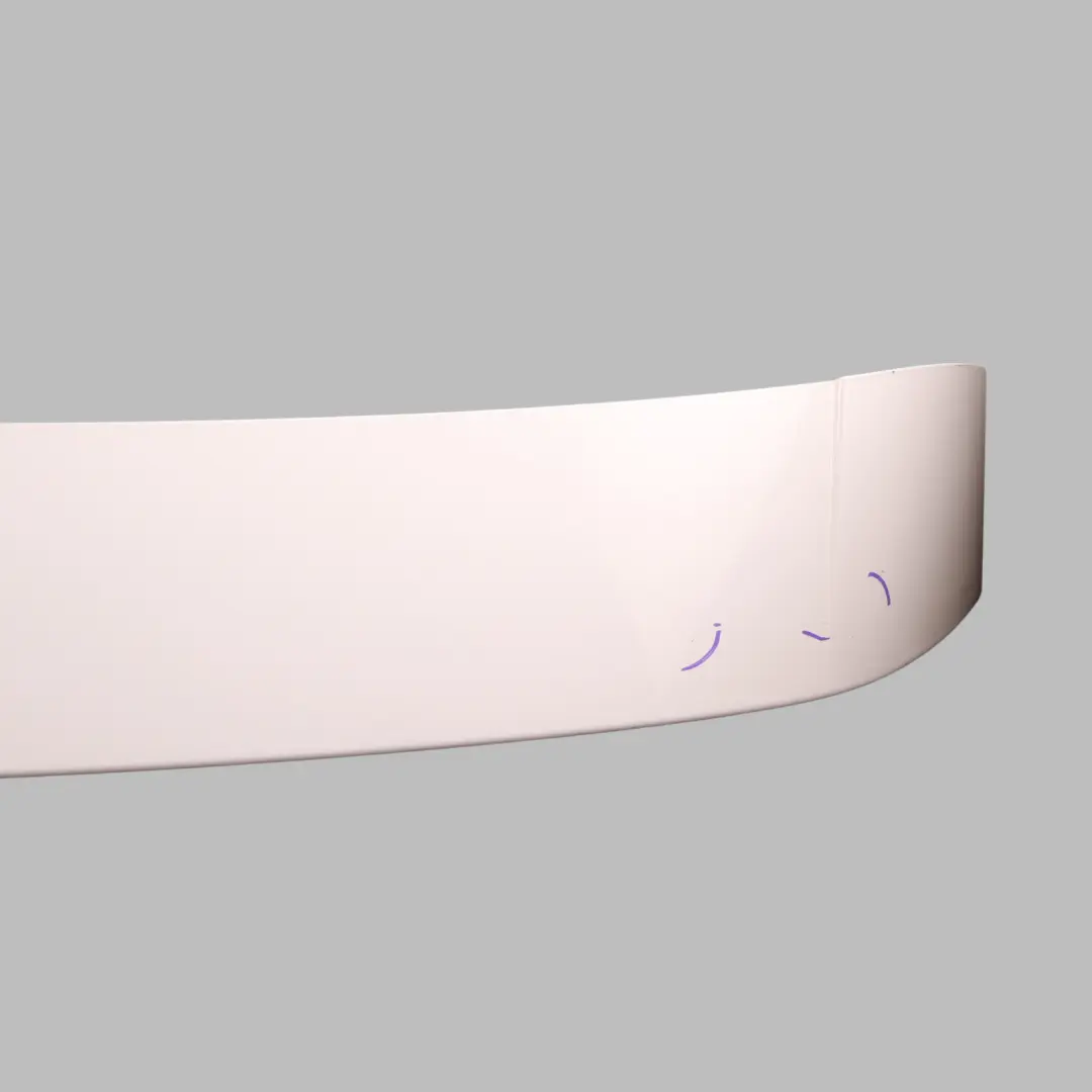 Audi Q7 4L Rear Spoiler Boot Lid Tailgate Trim Cover Ibis White - Y9C - SKU 4L0827933-IWH - Part number 4L0827933