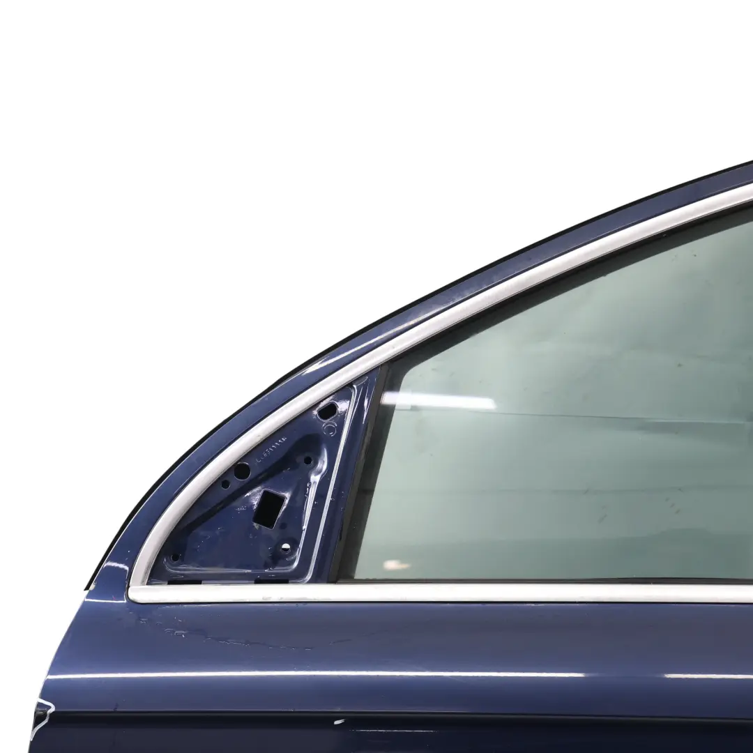 Door Front Left N/S Covering Panel Mugello Blue Pearl Effect - Z5E to Audi Q7 4L with Part number 4L0831051A Audi Q7 4L Door Front Left N/S Covering Panel Mugello Blue Pearl Effect - Z5E - SKU 4L0831051A-MUB - Part number 4L0831051A