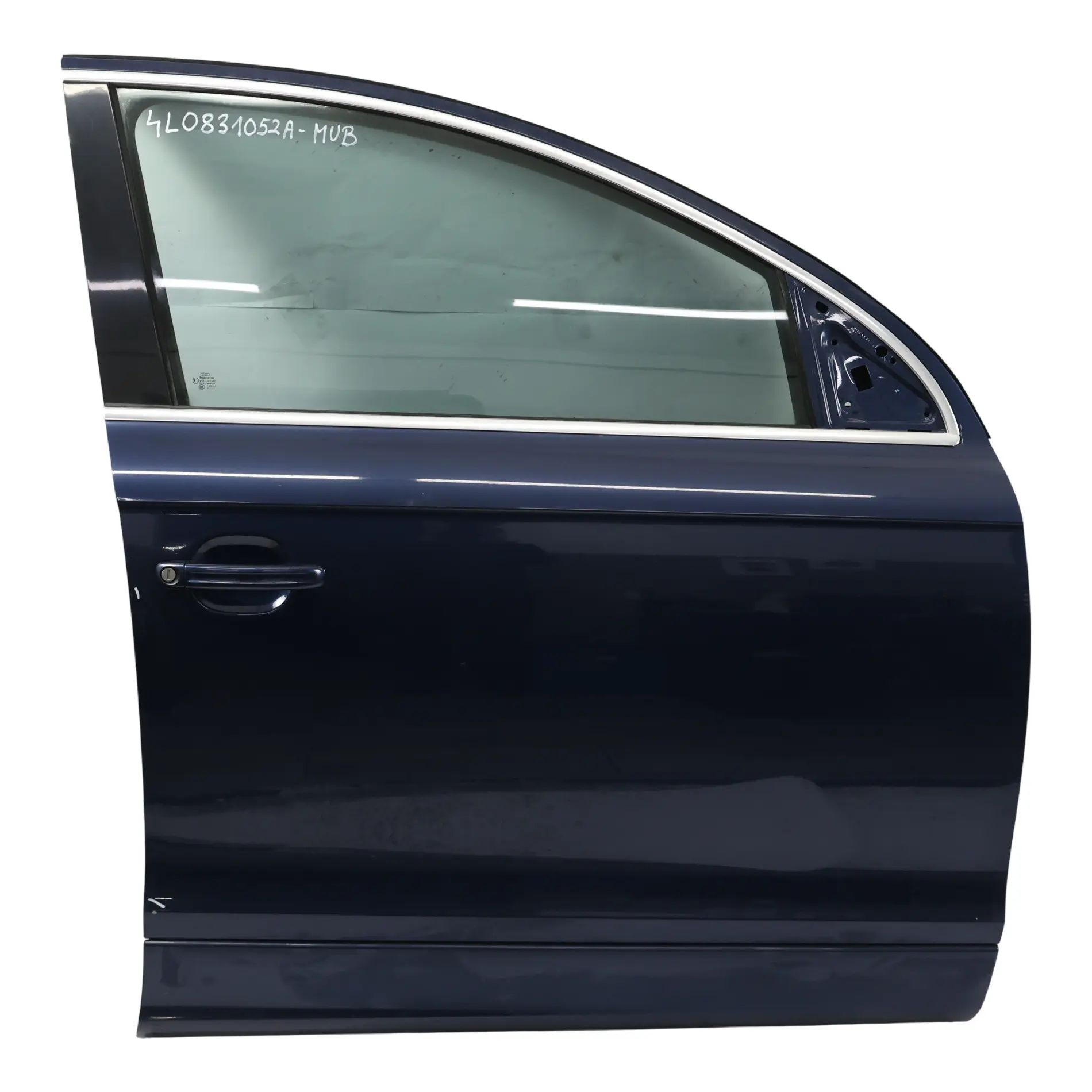 Audi Q7 4L Puerta Delantera Derecha Panel Mugello Blue Perla Azul - Z5E