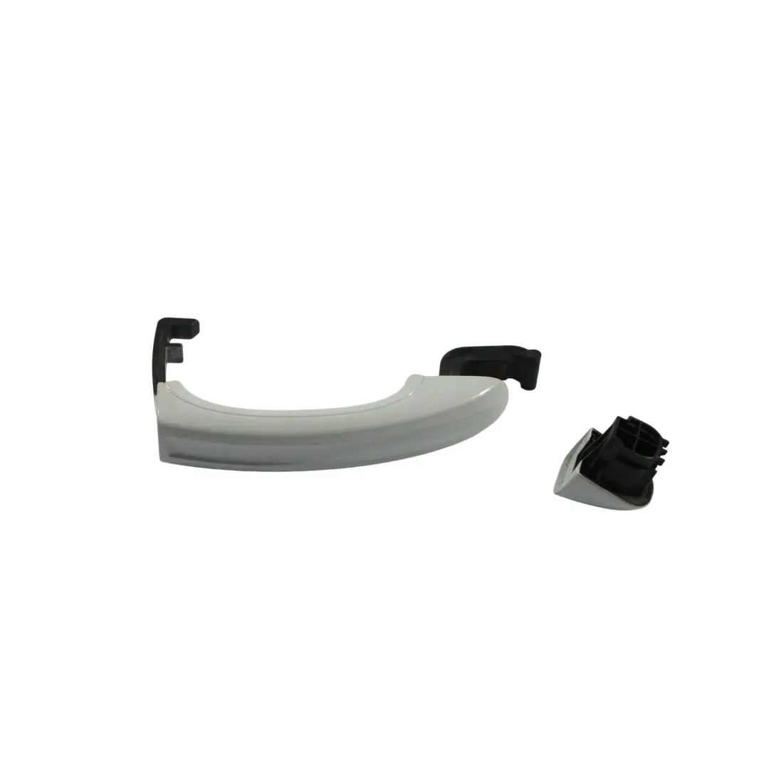 Audi Q7 4L Klamka Drzwi Tylnych Lewa Prawa B Glacier White - S9R - SKU 4L0837205-MGW - Numer Części 4L0837205