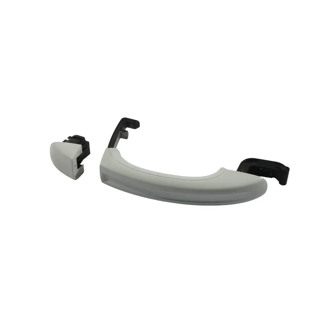Audi Q7 4L Door Grab Handle Rear Left Right N/O/S B Glacier White - S9R - SKU 4L0837205-MGW - Part number 4L0837205