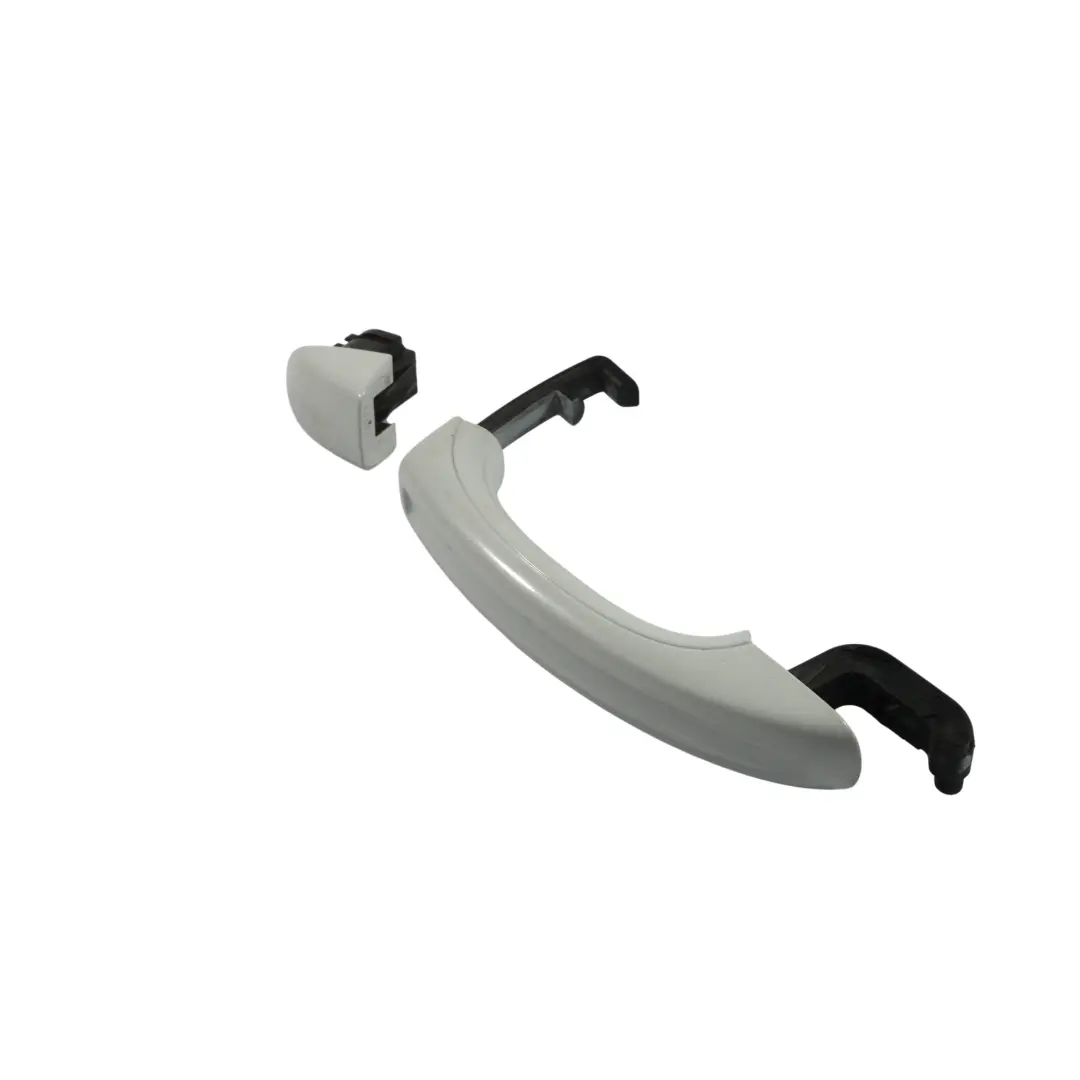 Asidero Puerta Trasera Izquierda Derecha Glacier White Blanco - S9R para Audi Q7 4L con número de pieza 4L0837205 Audi Q7 4L Asidero Puerta Trasera Izquierda Derecha Glacier White Blanco - S9R - SKU 4L0837205-MGW - Número de pieza 4L0837205