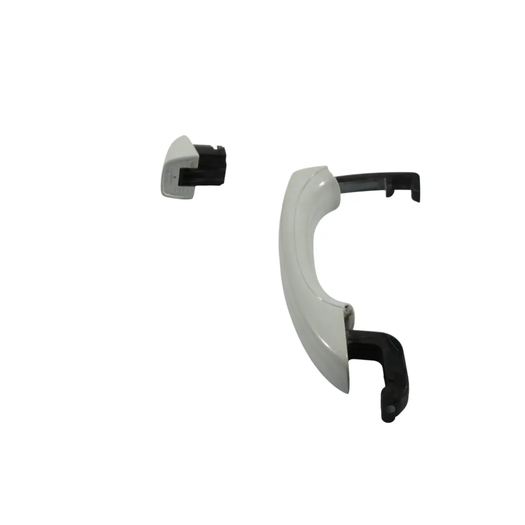 Audi Q7 4L Türgriff Hinten Links Rechts B Glacier White Weiss - S9R - SKU 4L0837205-MGW - Teilenummer 4L0837205