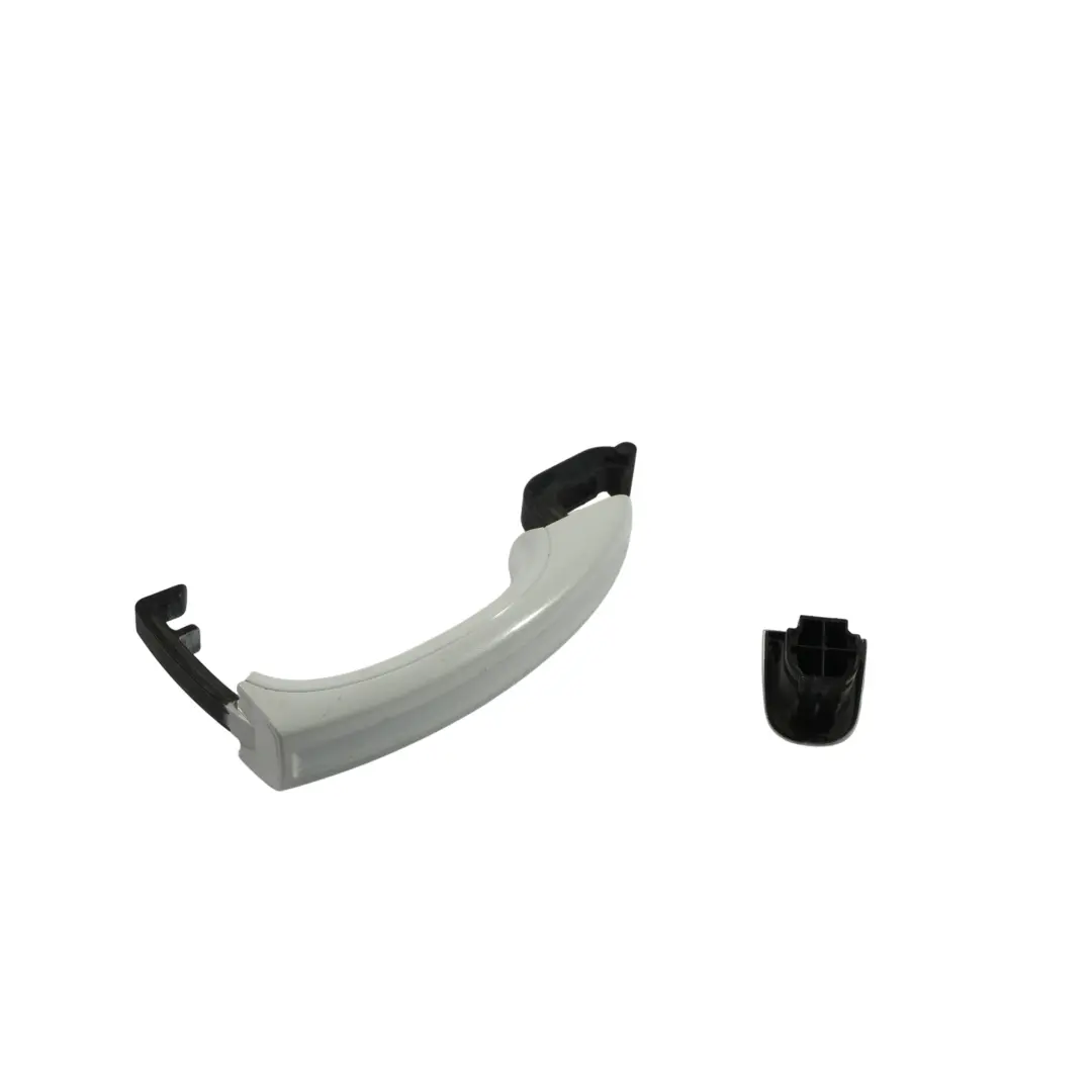 Audi Q7 4L Maniglia Porta Posteriore Sinistra Destra Glacier White Bianco - S9R - SKU 4L0837205-MGW - Numero di parte 4L0837205